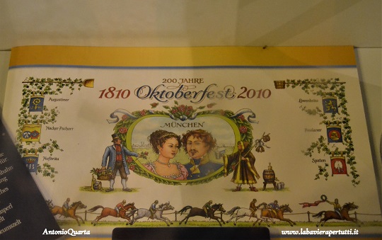 Bier Oktoberfest Museum, documento celebrativo